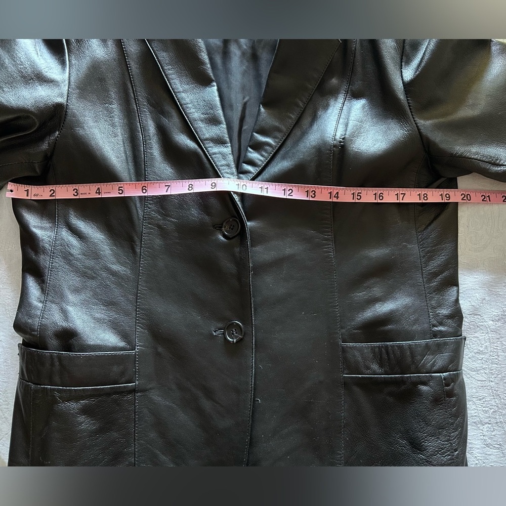 Whet Blu Black Leather Jacket - image 7